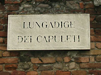 Набережная Капулетти в Вероне  -  Lungadige Dei Capuleti in Verona