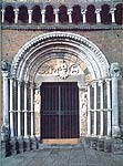 The portal of Santa Maria Maggiore in Tuscania