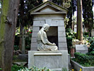 надгробие Марии Оболенской на Чимитеро Акаттолико  -  Рим  -  май 2009
